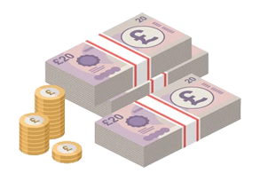 £5,000 Cash